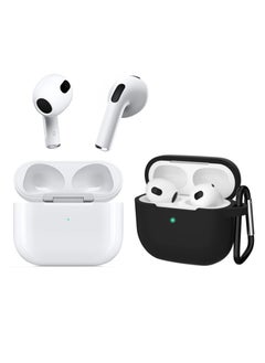 Buy BSNL X-inova TWS Bluetooth Intelligent Touch Sensor In-Ear Earphones With Qi Wireless Charging Case With Free Cover White in UAE