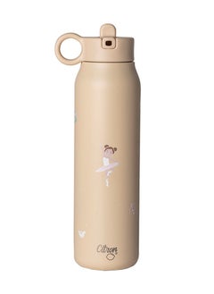 Buy Stainless Steel Water Bottle 350 ML Ballerina in UAE