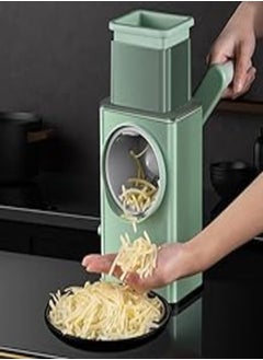 Buy Fresh Rotary Cheese Grater Shredder, Multifunction Drum Cutter Manual Graters, Vegetable Chopper Potato Cutter Chopper Carrot Slicer for Kitchen Tools Cooking Gadgets in Egypt