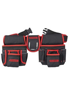 اشتري MTX Double Belt Tool Bag with 20 Pockets and Hammer Holder (902409) في الامارات