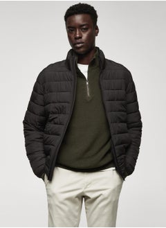 Buy Zippered Quilted Jacket in UAE