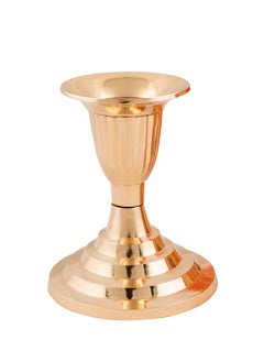 اشتري Pure Brass Candle Stand for Living Room Candle Stands for Table Candle Holders Wedding Gift Centerpiece Candle Holder في الامارات