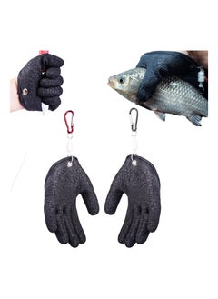 Buy Fishing Glove, Fisherman Professional Catch Fish Gloves, Fishing Puncture Proof Gloves, Anti-Slip Fishing Gloves in UAE