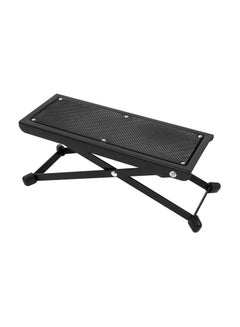 Buy GST35 Guitar Footstool, Height Adjustable Folding Footrest for Classical, Acoustic Electric Guitar - Black in UAE