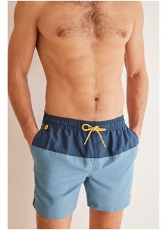 Buy Men's color block swimsuit in Egypt