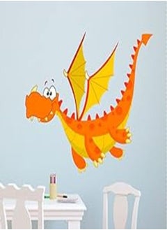 اشتري Decorative kids room sticker - The flying dragon (60x75cm) في مصر