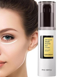 Buy Advanced Snail Peptide Eye Cream Snail Secretion Filtrate and 5 Peptides for Youthful Glow Brightening Cream for Fine Lines and Dark Circles Snail Mucin Essence for Eye Lifting and Firming Serum 25ml in UAE