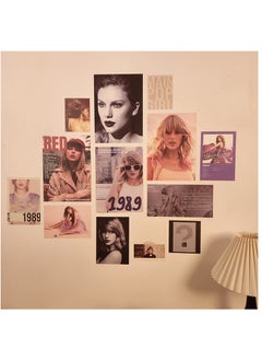 Buy 13pcsTaylor Swift Taylor Vintage Wall Sticker Room Wall Decoration Poster Ins Bedroom Background Poster in Saudi Arabia