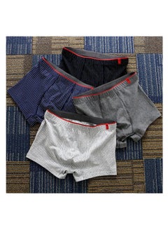 Buy 4 Pieces Mens Underwear Boxer Briefs in UAE