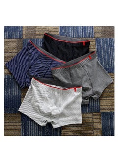 Buy 4 Pieces Mens Underwear Boxer Briefs in UAE