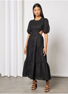 Buy Drawstring Maxi Dress in UAE