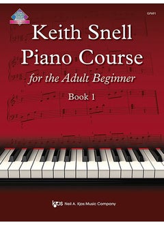 Buy Keith Snell Piano Course Adult Book 1 in UAE