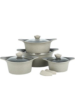 Buy 8 Pcs Cookware Set Granite in Saudi Arabia