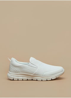 Buy Mens Textured Slip-On Sports Shoes in Saudi Arabia