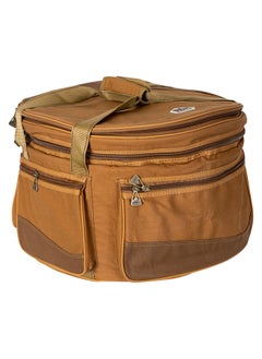 Buy Al-Qassim bag for trips, Camping bag, Sandy, Size 46*46*33Cm in Saudi Arabia