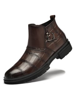 Buy New Men's Casual Leather Boots in Saudi Arabia