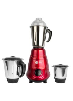 Buy Japan Heavy-Duty Mixer Grinder 3 in 1 Red Gloss Finish Stainless Steel Jars and Blades Total Jar Capacity 2900ml 550W 18000 RPM Motor G-Mark ESMA RoHS and CB Certified in UAE