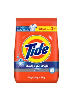 Buy Tide Semi Automatic Original Powder Detergent , 5+1 kg in Saudi Arabia