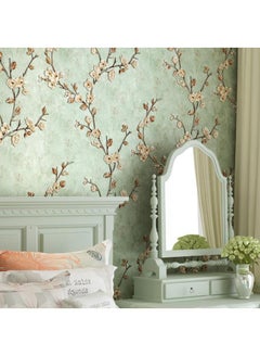Buy Vintage self-adhesive relief wallpaper Warm bedroom, living room, TV background 0.53 * 3m in UAE