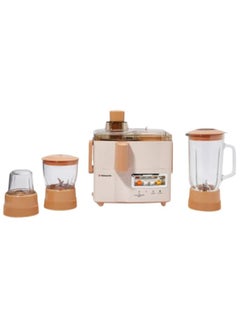 Buy TOLOSONIC 3-in-1 Juicer, Blender, 1.25 L Capacity, 500W,(500W) Orange(TS-JB176PS3) in UAE