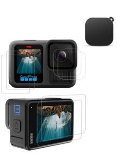 Buy 2 PACK Screen Protector for GoPro Hero 13, Ultrathin Clear Tempered Glass Screen Protector with Camera Lens Cap in UAE