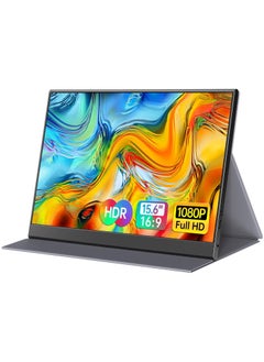 Buy 15.6inch Portable Monitor,1080P USB-C HDMI Second External Monitor for Laptop,PC,Mac Phone,PS,Xbox,Swich,IPS Ultra-Thin Zero Frame Gaming Monitor/Premium Smart Cover in Saudi Arabia