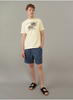 Buy AE 7" Linen-Blend Lived-In Trekker Short in UAE