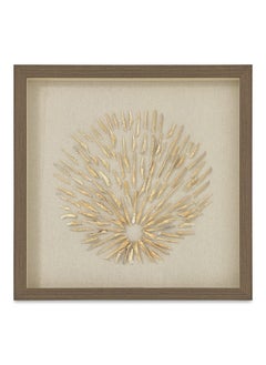 Buy Raise Shadow Box, Brown & Gold - 50x50 cm in UAE