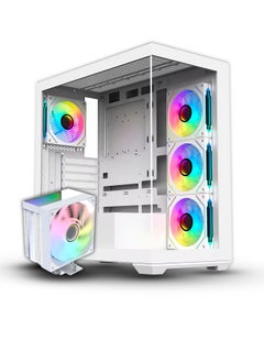 Buy Thermo Gaming PC i5-12400F, RTX 4060 Ti VIDEO CARD, 16GB MEMORY, 1TB M.2, white in Saudi Arabia