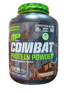 Buy Combat Protein Powder Chocolate Milk 52 Servings 4.1 lbs in UAE