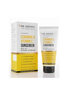 Buy Dr Sheths Sunscreen SPF 50 Cream 50g in UAE