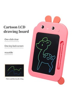 Buy LCD Writing Tablet Portable and Reusable for Drawing and Graffiti, Pink, 29×19.3×1.1cm in Saudi Arabia