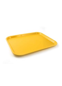 اشتري Fast Food Tray Plastic - 45x35 Yellow في الامارات