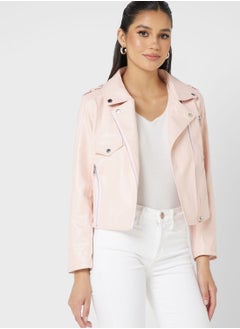 Buy Classic Biker Jacket in UAE