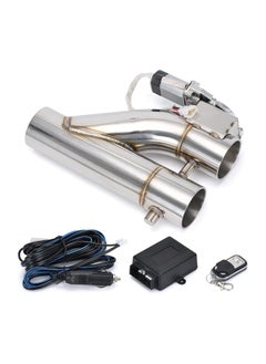 Buy Universal 3 Inch Stainless Steel Exhaust Pipe Kit in UAE