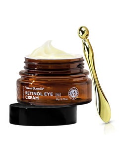 Buy Retinol Eye Cream， Anti-Aging Firming Anti-Puffiness，Improve Dark Circles And Reduce Fine Lines Around The Eyes, Including Eye Massage Stick (20g) in Saudi Arabia