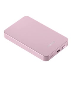 Buy Q.Mag Power 7 Magnetic Wireless Battery Pack 10000mAh Pink in UAE