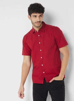 Buy Regular Fit Half Sleeve Shirt in Saudi Arabia