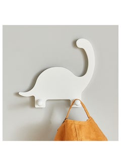 Buy Natura Wooden Dinosaur Wall Hook 20 x 18 x 55 cm in UAE