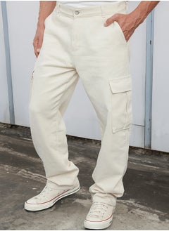 اشتري Taş Men's Cargo Pocket Baggy Trousers TMNSS24PL00021 في مصر