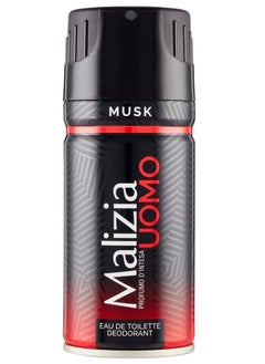 Buy Malizia Uomo Deo Musk E.D.T Body Spray 150 ml in UAE