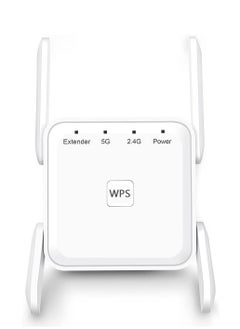 اشتري WiFi Extender, WiFi Signal Booster, Internet Booster for Home, Range up to 8500+sq.ft, Support Connect Over 40 Devices, Boost Your Home WiFi Signal في الامارات