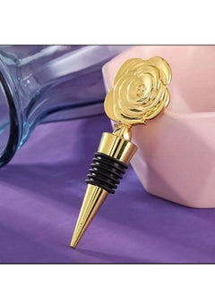 Buy Wine Stopper Flower Shaped Birthday Party Wedding Anniversary Wine Fresh-keeping Stopper Ideal Gift Bar Accessories Kitchen Tools (Flower) in UAE