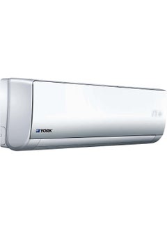 اشتري York, 3 Ton Split Air Conditioner, 18000 BTU, Rotary Compressor, Auto Restart, Long Distance Air Flow up to 25mtrs, High Ambient Cooling at 60掳C, 24-Hour Timer, White -YHFE36XEVHHLR3 في الامارات