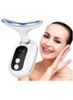 Buy 3 in 1 Face Massager for Neck Lift Red Light Face Therapy Luminlift Face Massager for Neck Face Against Wrinkles Tightening Shrinking Anti Ageing Electric Massager in UAE