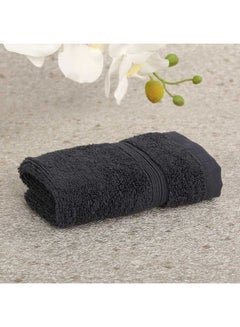 Buy Ritzy Cotton Face Towel, Grey - 30X30 Cms in UAE