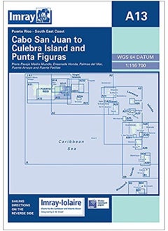 اشتري Imray Iolaire Chart A13: South East Coast of Puerto Rico في الامارات