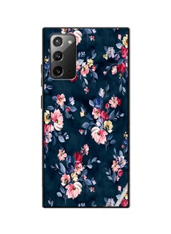 اشتري Protective Case Cover For Samsung Galaxy Note20 5G A Navy Floral Print With Brightly Coloured Pink And Yellow Flowers On It Design Multicolour في الامارات