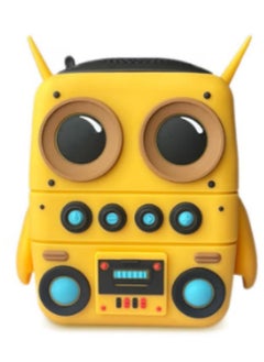 Buy Cartoon Mini Bluetooth Speaker, Small Bluetooth 5.0 Speaker IP65 Wireless Bluetooth Mini Speaker Cute Robot Portable Wireless Speaker Miniature Wireless Robot Speaker for Home Camping Beach Outdoor in Saudi Arabia