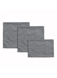 اشتري Plain Grey Cushion Set Cover في مصر